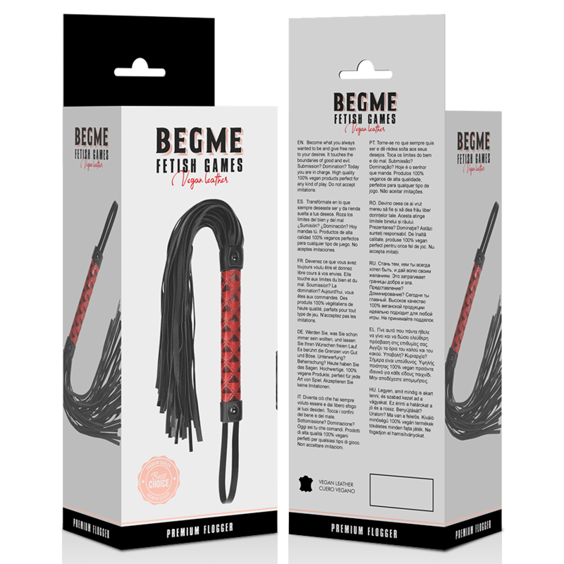 BEGME - RED EDITION VEGANER LEDERPEISEL – Bild 5