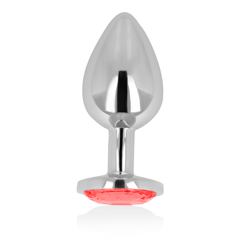 OHMAMA - ANALPLUG MIT ROTEM KRISTALL 8 CM – Bild 4