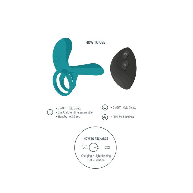 XOCOON - VIBRATORRING FÜR PAARE GRÜN – Bild 8