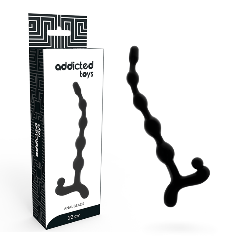 ADDICTED TOYS - ANALKUGELN 22 CM SCHWARZ – Bild 6