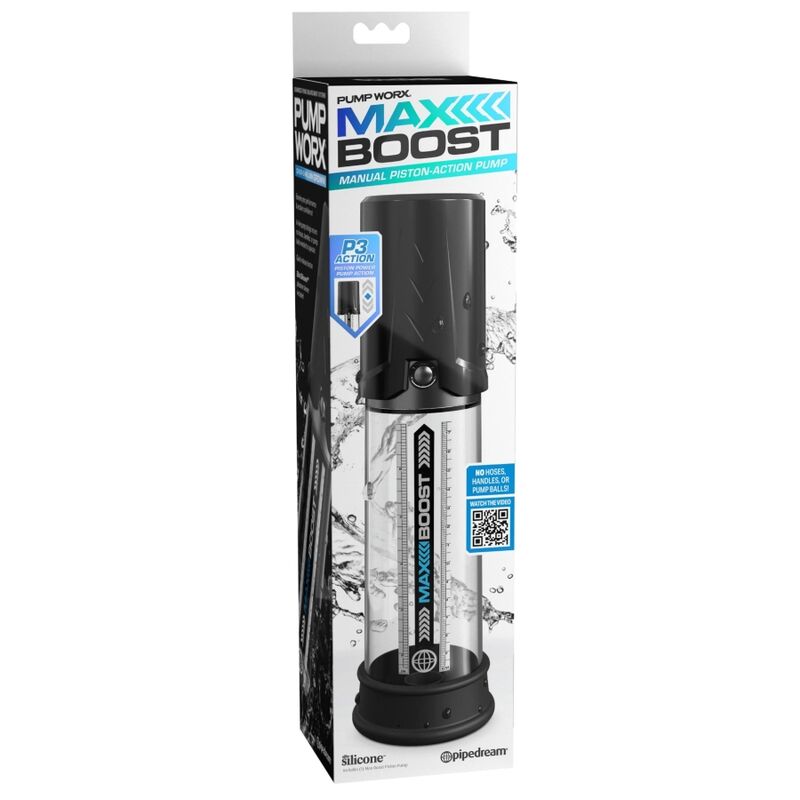 PUMP WORX - MAX BOOST SCHWARZ – Bild 3