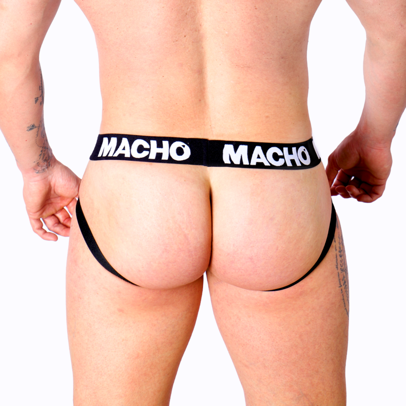 MACHO MX27GR JOCK GRAY BEIGE LEATHER S – Bild 4