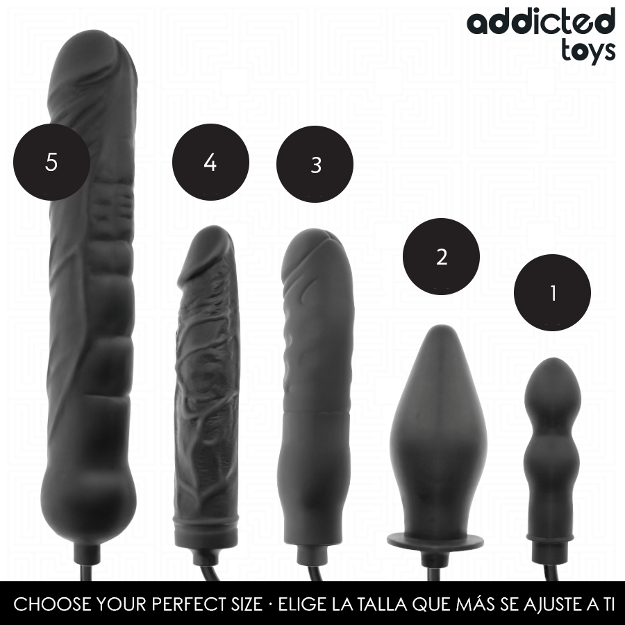 ADDICTED TOYS - AUFBLASBARER DOPPEL-ANTISKLOPF MODELL 1 – Bild 3