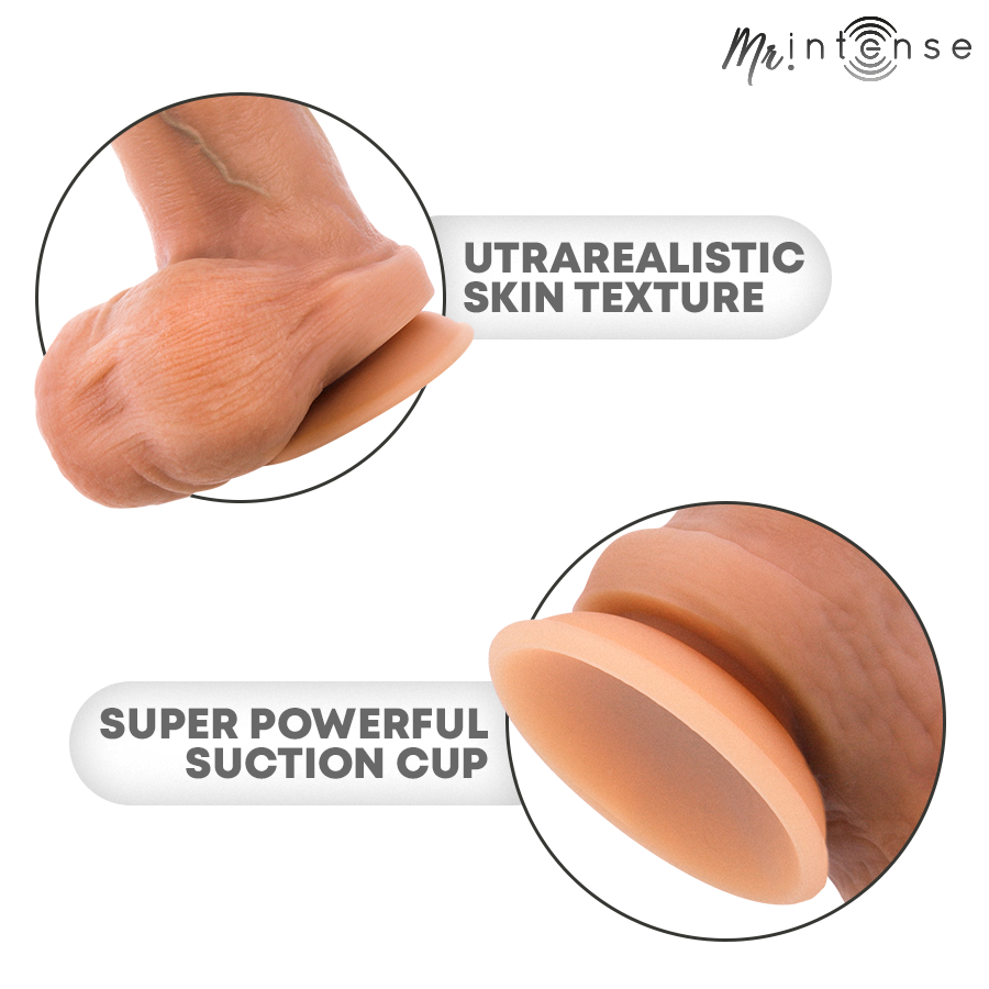 MR INTENSE - BRUCE S ULTRA-REALISTISCHER PENIS MIT HODEN 17,8 CM -Ø- 4 CM – Bild 7