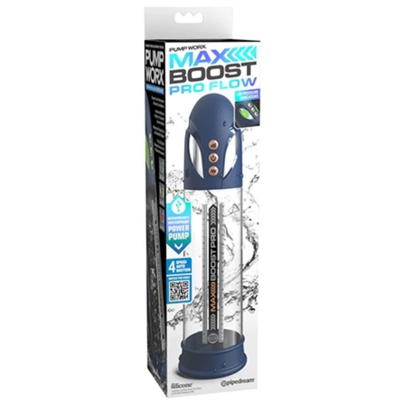 PUMP WORX - MAX BOOST PRO FLOW BLAUE VAKUUMPUMPE 30,5 CM – Bild 4
