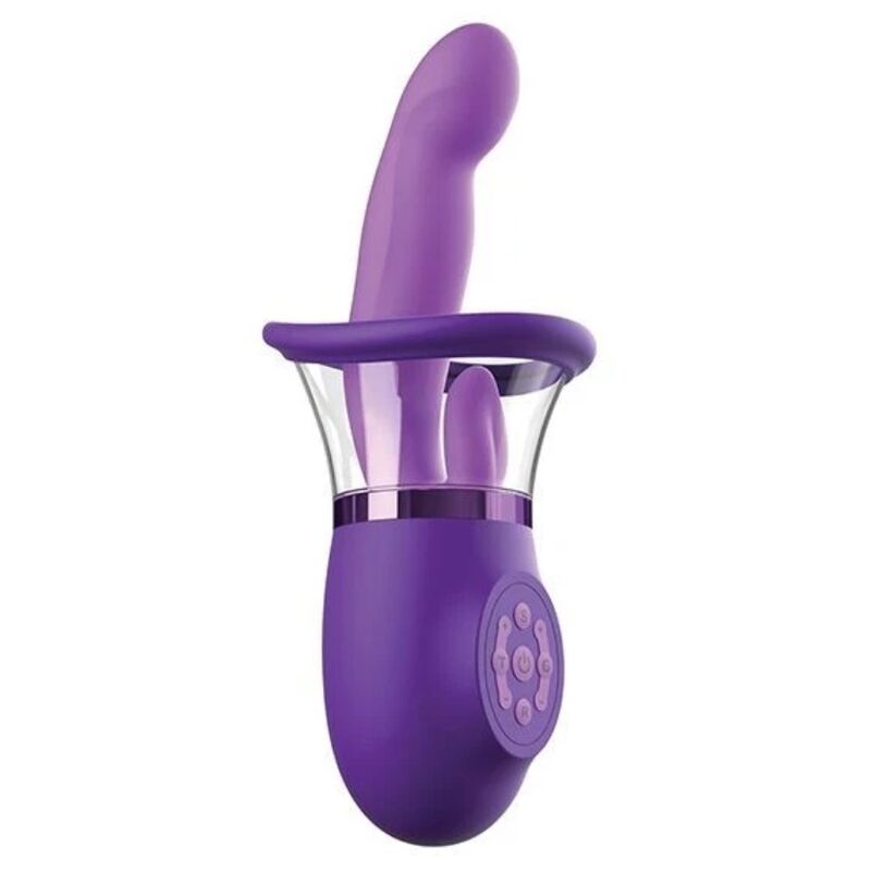 FANTASY FOR HER - ULTIMATE PLEASURE PRO PLUS HASE-VIBRATOR LILA 20,3 CM – Bild 4