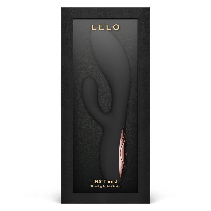 LELO - INA THRUST RABBIT STOSSVIBRATOR SCHWARZ – Bild 10