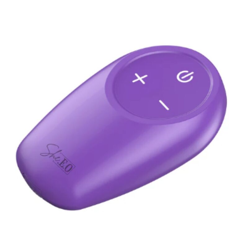 SHE.E.O – ROTIERENDER, VIBRIERENDER ANALSTIMULATOR MIT FERNBEDIENUNG – LILA – Bild 6