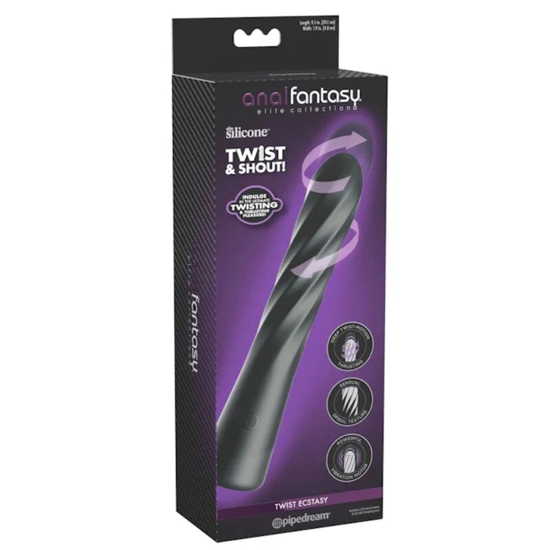 ANAL FANTASY ELITE - TWIST ECSTASY WIEDERAUFLADBARER ROTIERENDER ANALSTIMULATOR – Bild 3