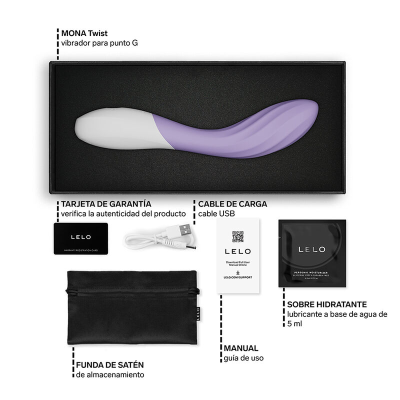 LELO - INA THRUST RABBIT STOSSVIBRATOR LILA – Bild 7