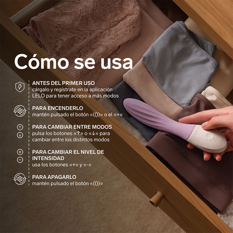 LELO - INA THRUST RABBIT STOSSVIBRATOR LILA – Bild 8