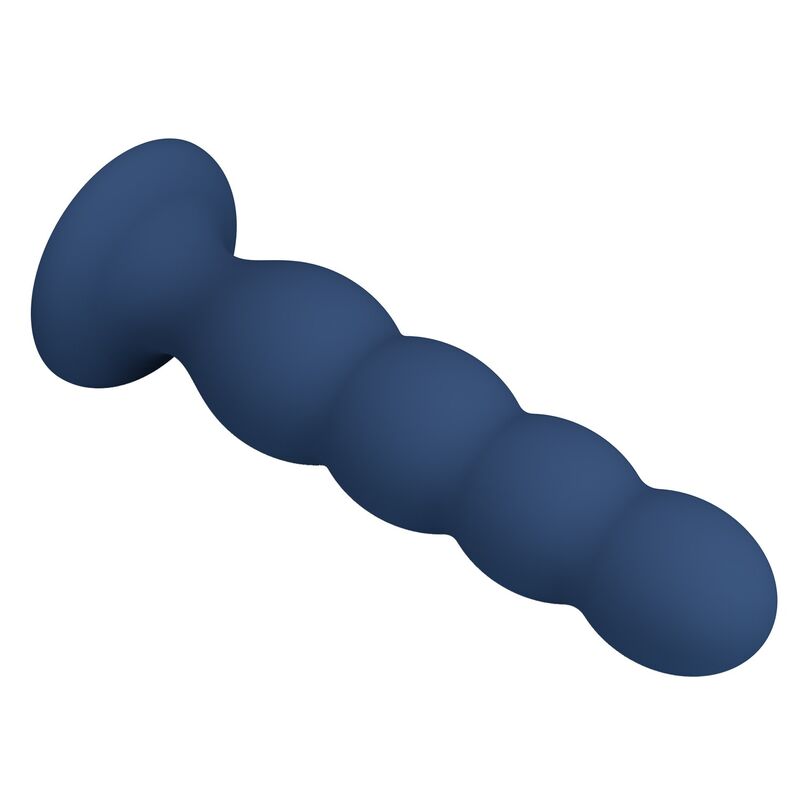 MR PLAY - ANALPLUG MIT 4 METALLKUGELN UND SAUGNAPF, BLAU – Bild 6