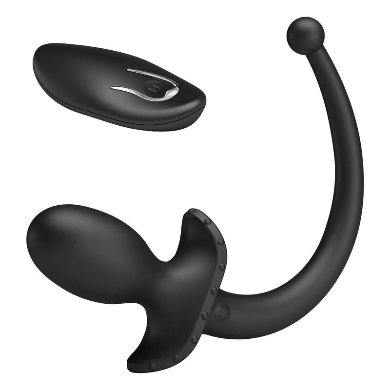 MR PLAY – KABELLOSER ANAL- UND PERINEUM-VIBRATOR MIT FERNBEDIENUNG, SCHWARZ – Bild 10