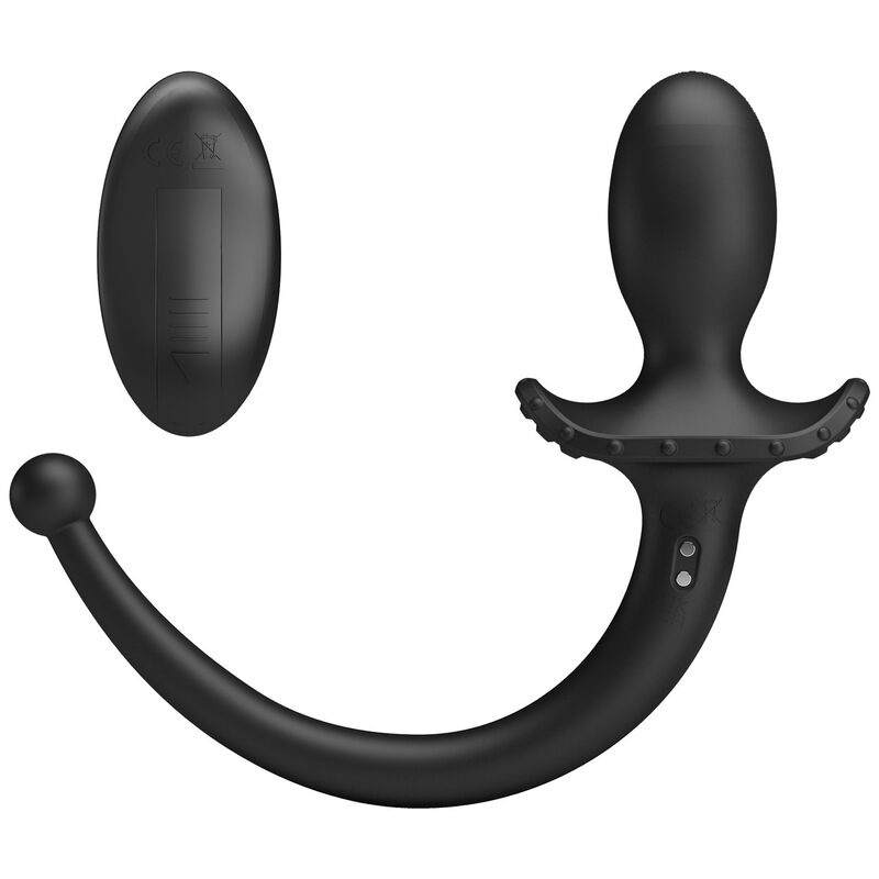 MR PLAY – KABELLOSER ANAL- UND PERINEUM-VIBRATOR MIT FERNBEDIENUNG, SCHWARZ – Bild 9