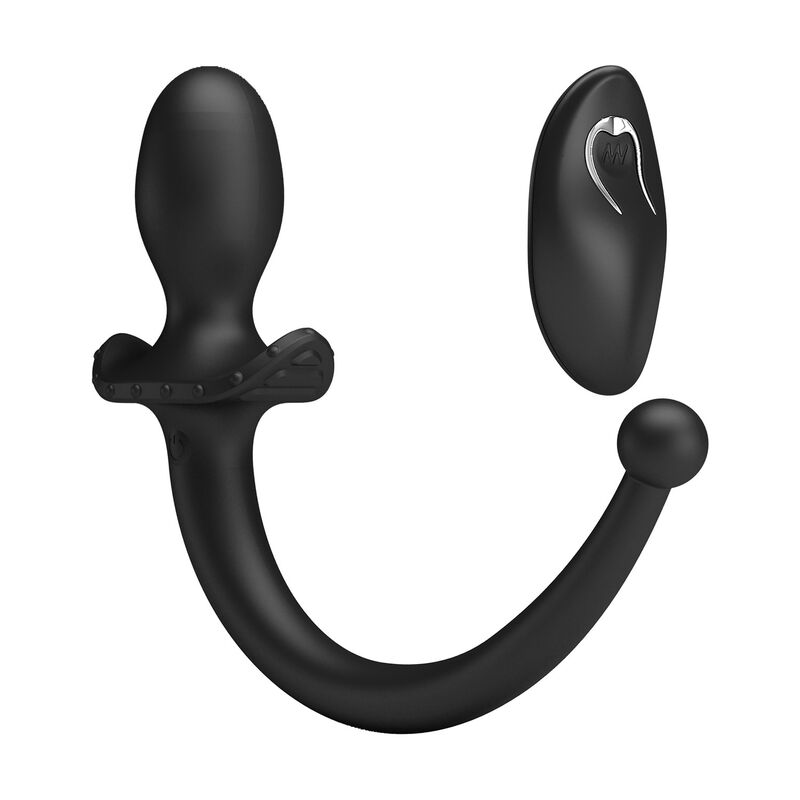 MR PLAY – KABELLOSER ANAL- UND PERINEUM-VIBRATOR MIT FERNBEDIENUNG, SCHWARZ – Bild 8