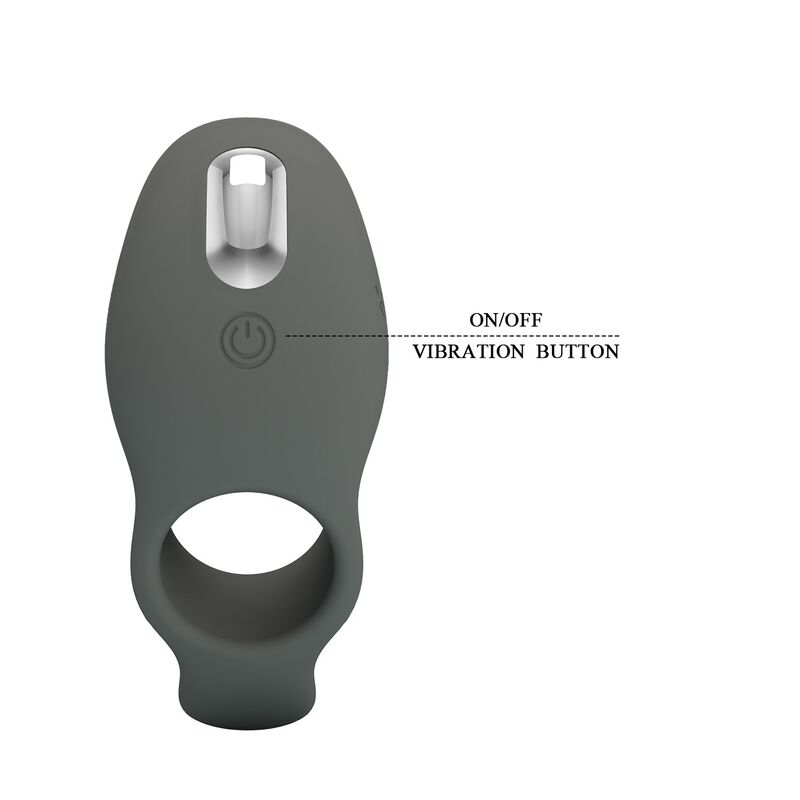PRETTY LOVE - WIEDERAUFLADBARER VIBRATIONSRING MIT DOPPELTER STIMULATION – Bild 4