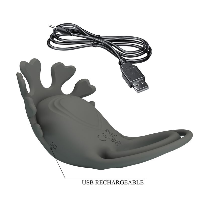 PRETTY LOVE – WIEDERAUFLADBARER VIBRATIONSRING MIT STIMULATOR – Bild 5