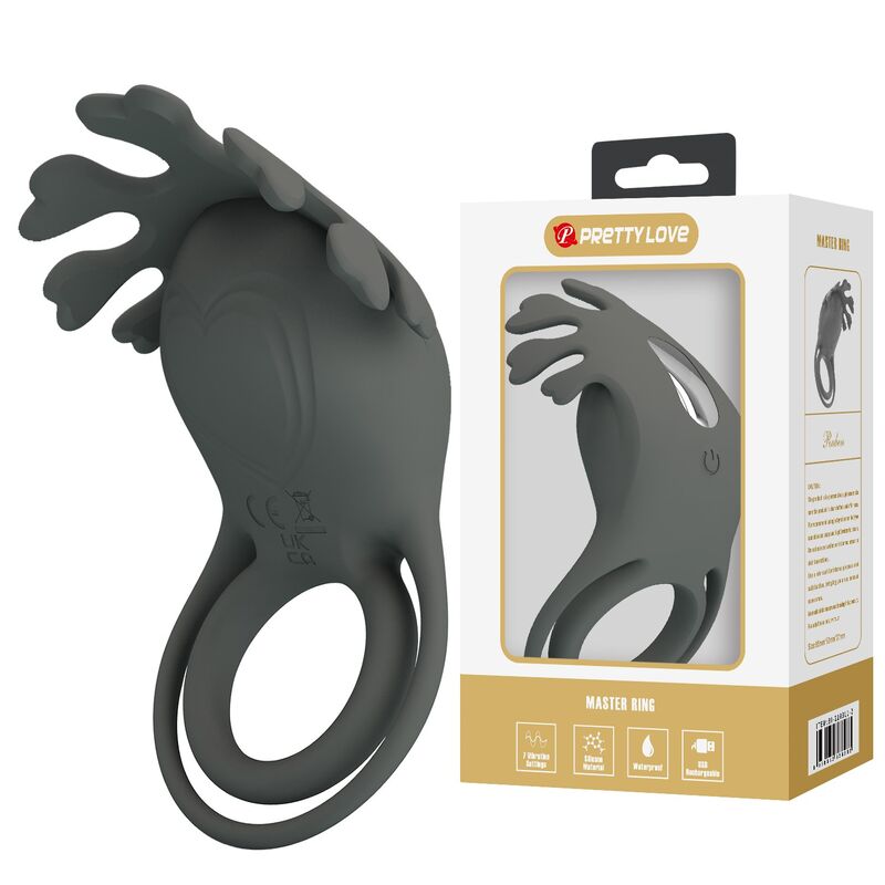 PRETTY LOVE – WIEDERAUFLADBARER VIBRATIONSRING MIT STIMULATOR – Bild 9