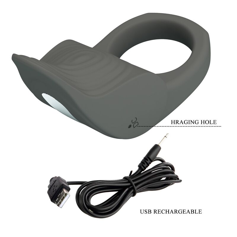 PRETTY LOVE – WIEDERAUFLADBARER, FLEXIBLER SILIKON-VIBRATIONSRING – Bild 8