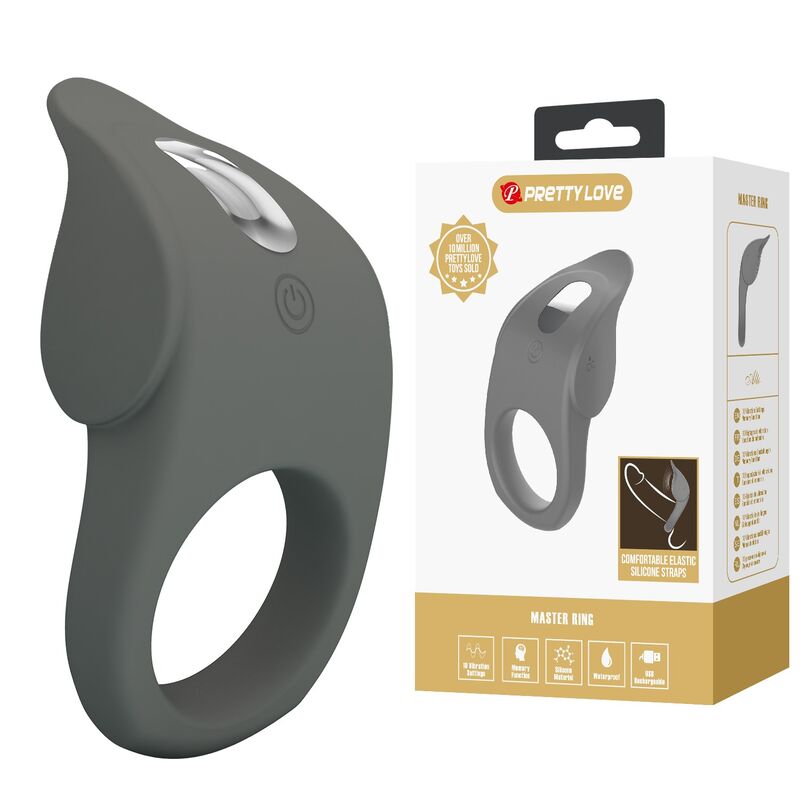 PRETTY LOVE – WIEDERAUFLADBARER, FLEXIBLER SILIKON-VIBRATIONSRING – Bild 9