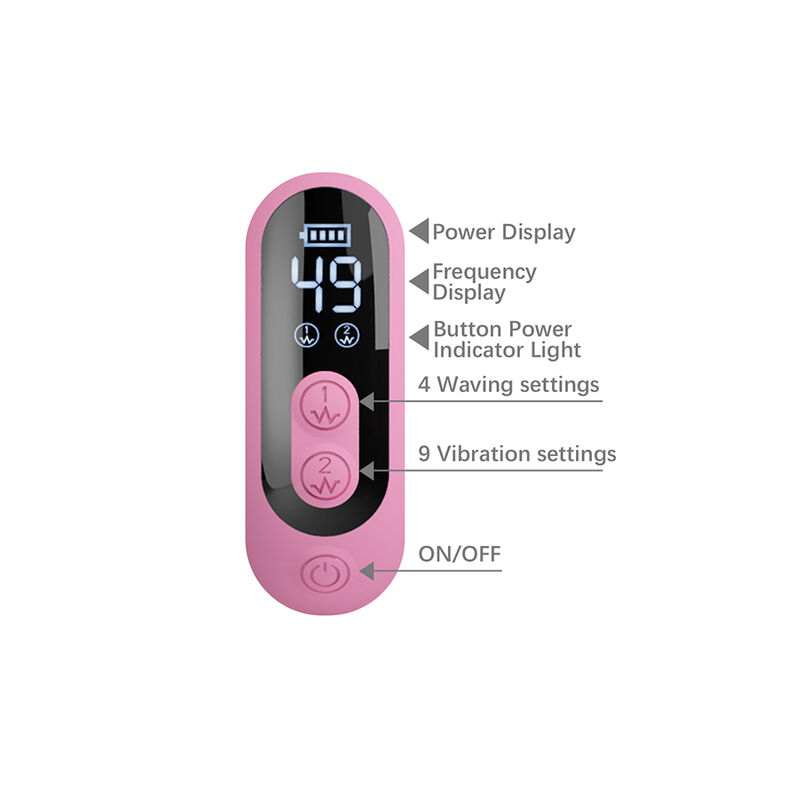 PRETTY LOVE - BELLA RABBIT VIBRATOR MIT SCHMETTERLINGS-STIMULATION UND LED PINK – Bild 5