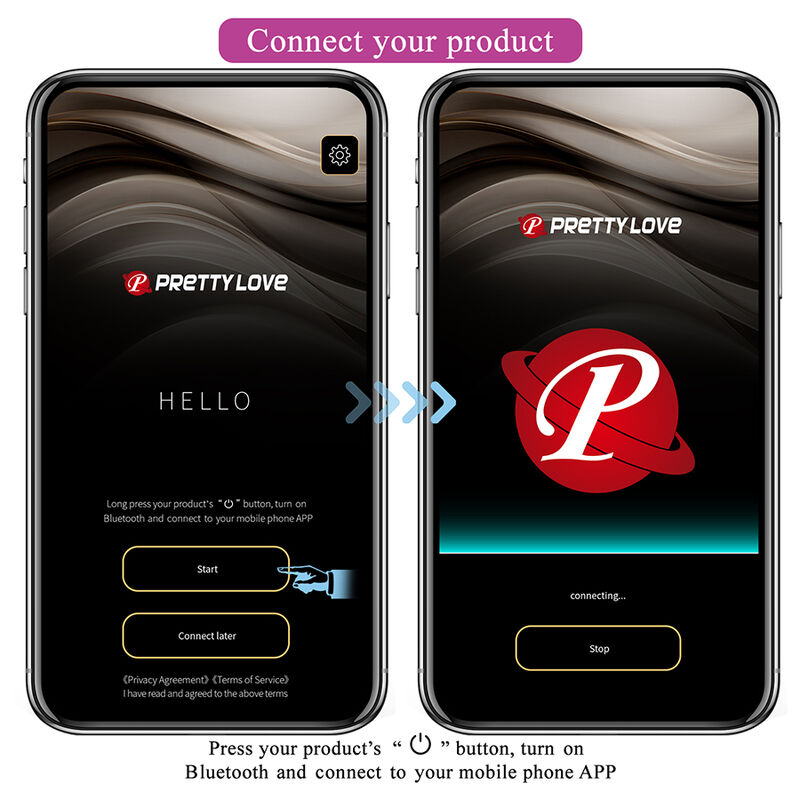 PRETTY LOVE - HAZELYNN 12-FUNKTIONEN-MASSAGEGERÄT MIT APP-STEUERUNG, PINK – Bild 11