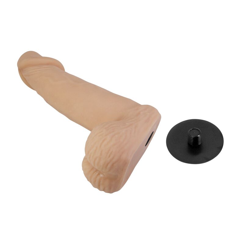 PRETTY LOVE - ZANE HARNESS MIT FLEXIBLES DILDO 17 CM Ø 4,3 CM NATÜRLICH – Bild 3