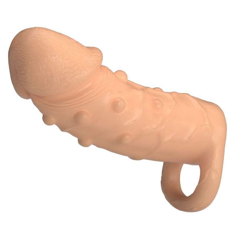 PRETTY LOVE - DORT PENISVERLÄNGERUNGSHÜLLE 14 CM Ø 4 CM NATUR – Bild 6