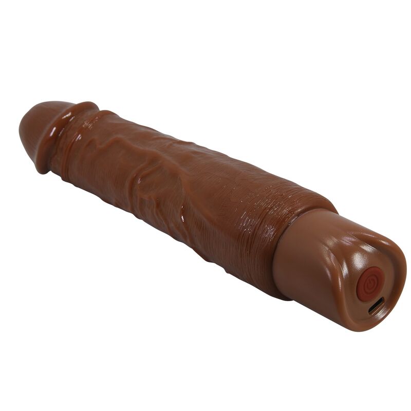 PRETTY LOVE - DUKE REALISTISCHER VIBRATOR 23,5 CM Ø 4,8 CM BRAUN – Bild 9