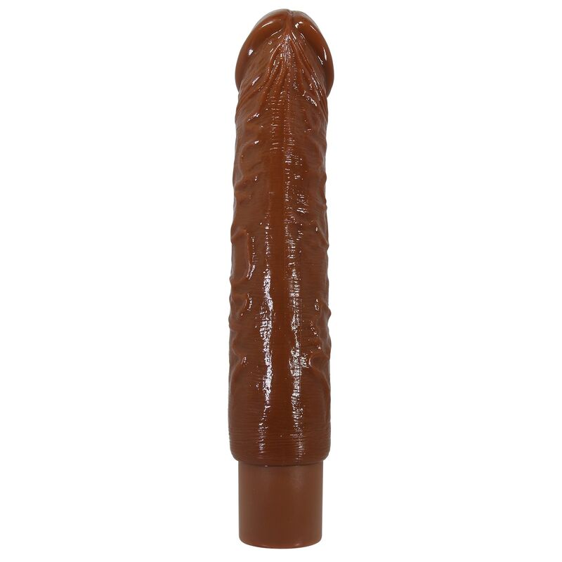 PRETTY LOVE - DUKE REALISTISCHER VIBRATOR 23,5 CM Ø 4,8 CM BRAUN – Bild 3