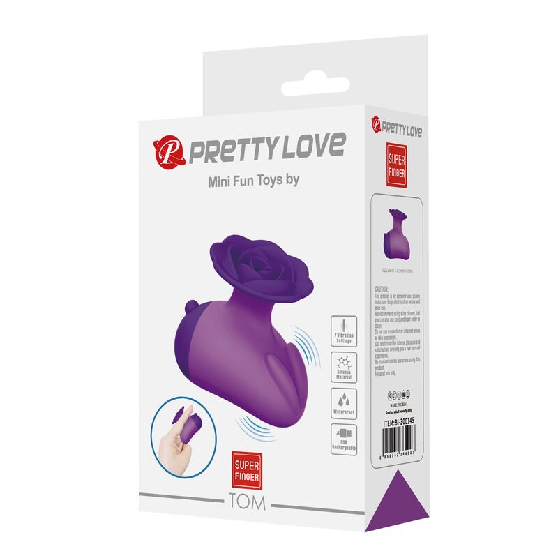 PRETTY LOVE – WIEDERAUFLADBARER KLITORASIMULATOR, 7 MODI, LILA – Bild 10