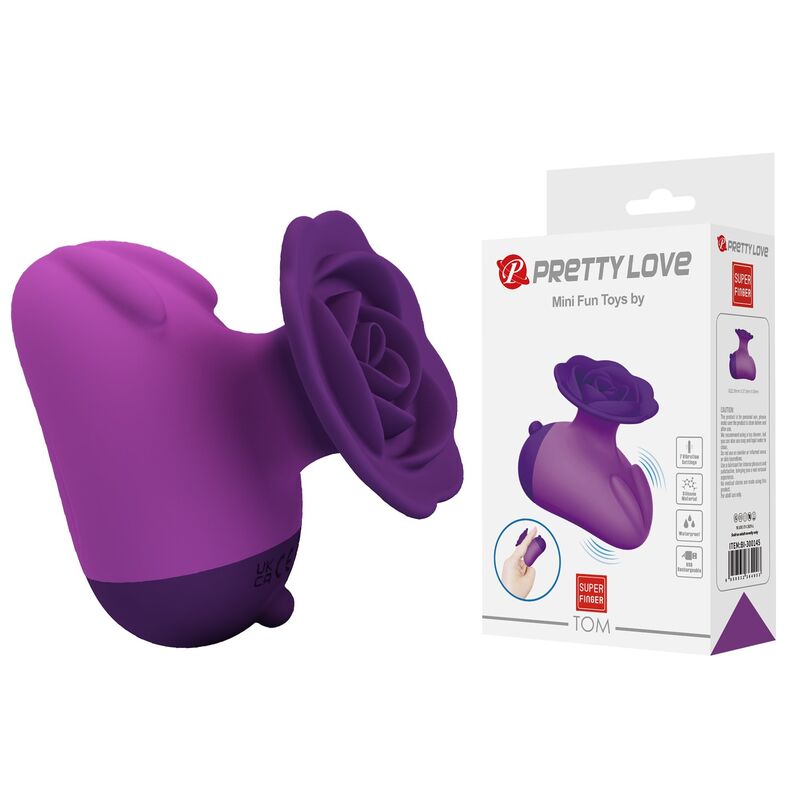 PRETTY LOVE – WIEDERAUFLADBARER KLITORASIMULATOR, 7 MODI, LILA – Bild 9