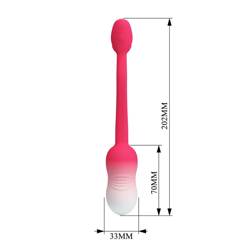 PRETTY LOVE – PULSIERENDES VIBRATIONS-EI MIT APP-STEUERUNG, 12 FUNKTIONEN, USB-AUFLADBAR, PINK – Bild 19