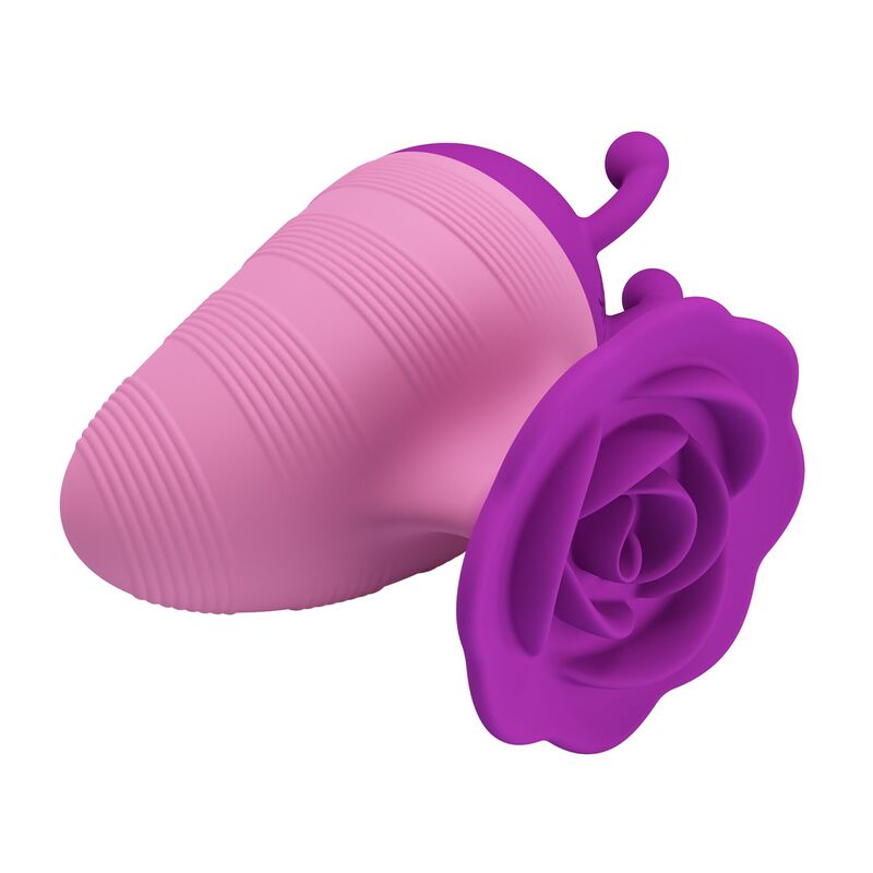PRETTY LOVE - LITTLE BEE WIEDERAUFLADBARER KLITORALSTIMULATOR, 7 MODI, LILA-ROSA – Bild 7
