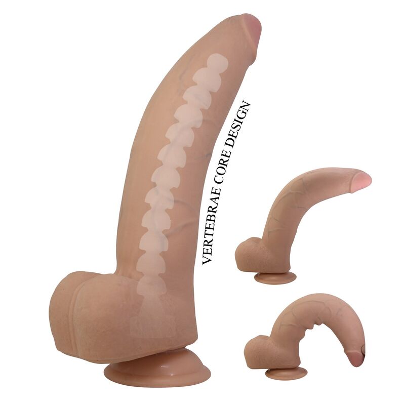 PRETTY LOVE - QUINLAN REALISTISCHER DILDO 26 CM Ø 5,5 CM NATÜRLICH – Bild 6
