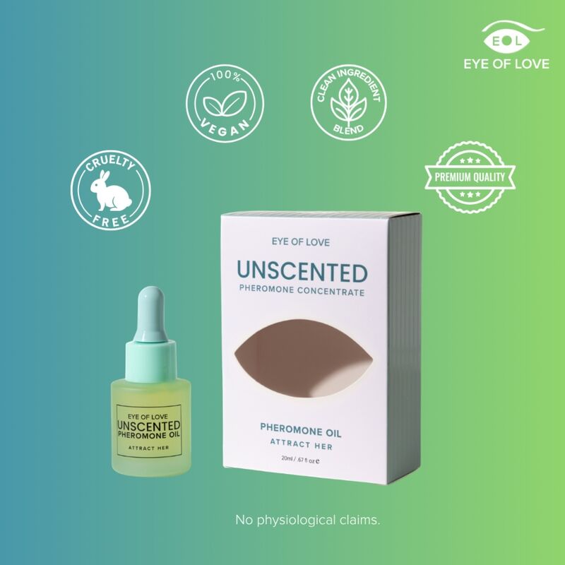 EYE OF LOVE – PHEROMONHALTIGES PARFÜMÖL FÜR MÄNNER, GERUCHSNEUTRAL, 20 ML – Bild 5