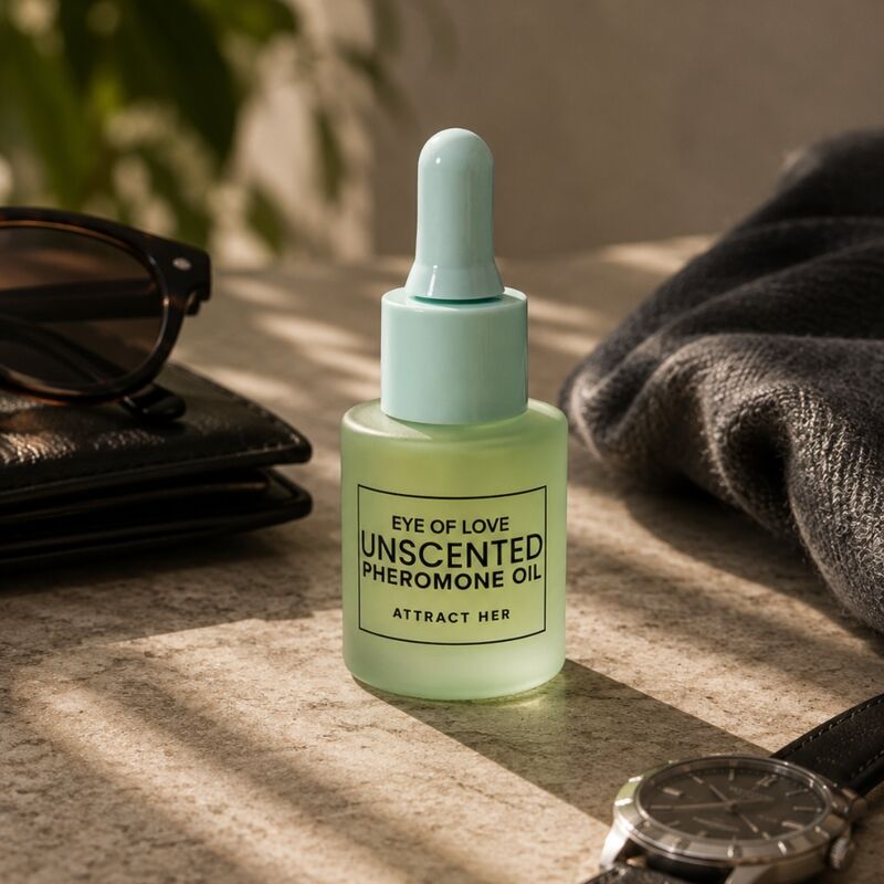 EYE OF LOVE – PHEROMONHALTIGES PARFÜMÖL FÜR MÄNNER, GERUCHSNEUTRAL, 20 ML – Bild 9