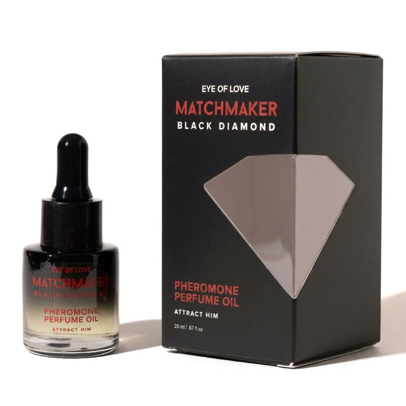 EYE OF LOVE – MATCHMAKER BLACK DIAMOND PHEROMON PARFÜMÖL 20 ML – Bild 4