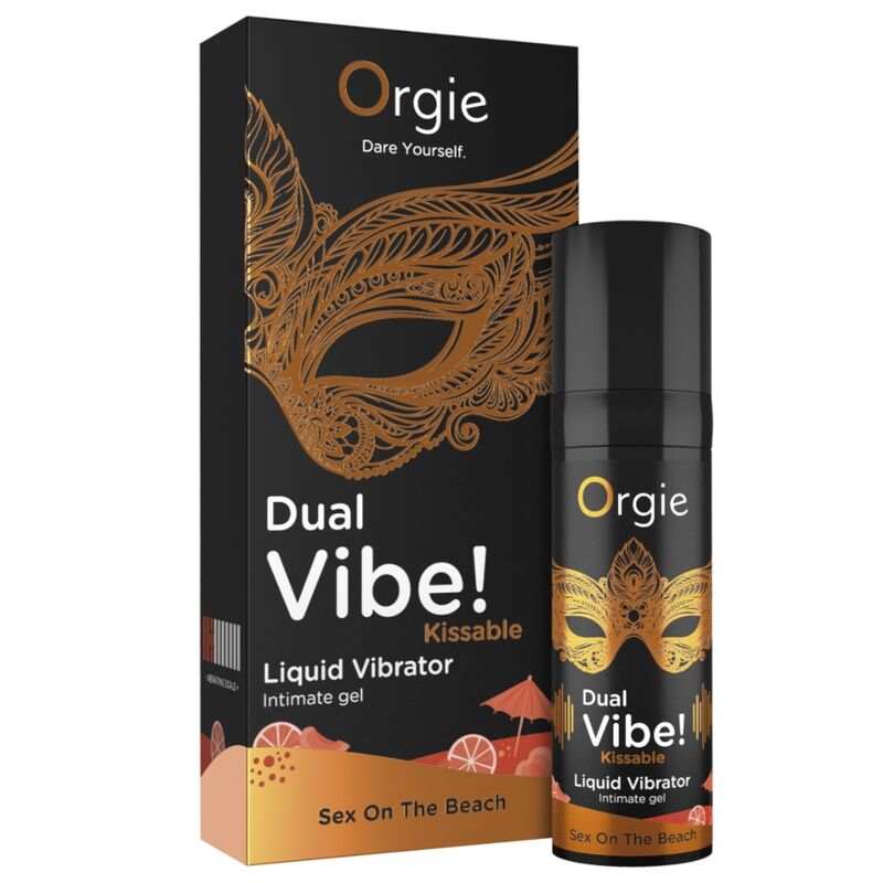 ORGIE - DOPPELVIBRATOR! SEX AM STRAND KÜSSER FLÜSSIGVIBRATOR 15 ML – Bild 3