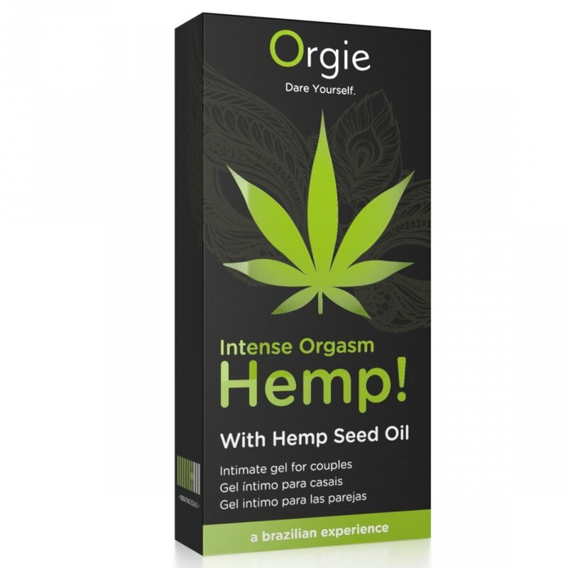 ORGIE - HANF! INTENSIVES ORGASMUS, VIELFÄLTIGE EMPFEHLUNGEN, INTIM-GEL 15 ML – Bild 3