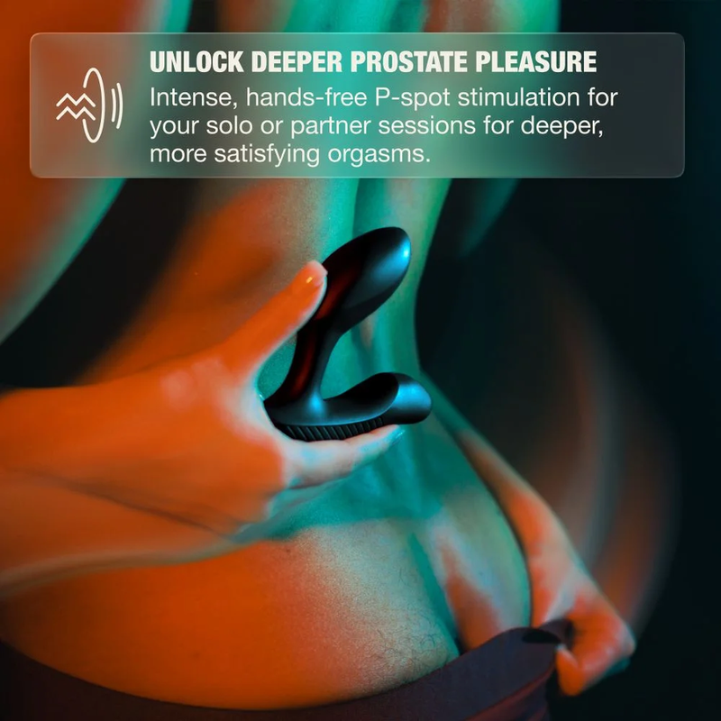 ARCWAVE - PERK VIBRIERENDES PROSTATAMASSAGEGERÄT MIT DOPPELMOTOR UND FERNBEDIENUNG SCHWARZ – Bild 9