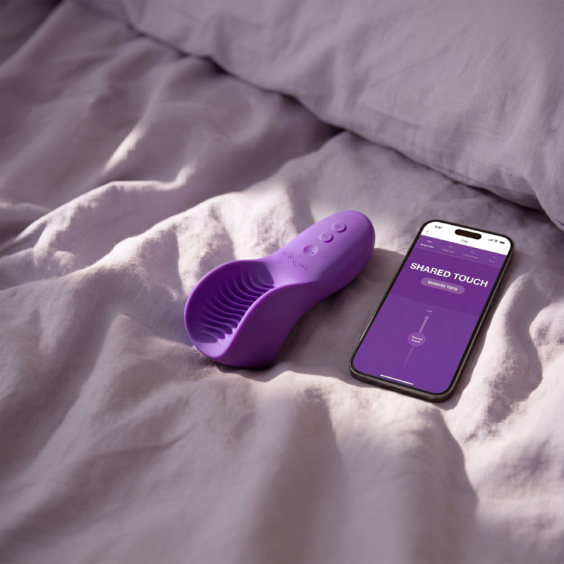 WE-VIBE - SHARED TOUCH DOPPELSEITIGER PAARVIBRATOR LILA – Bild 6