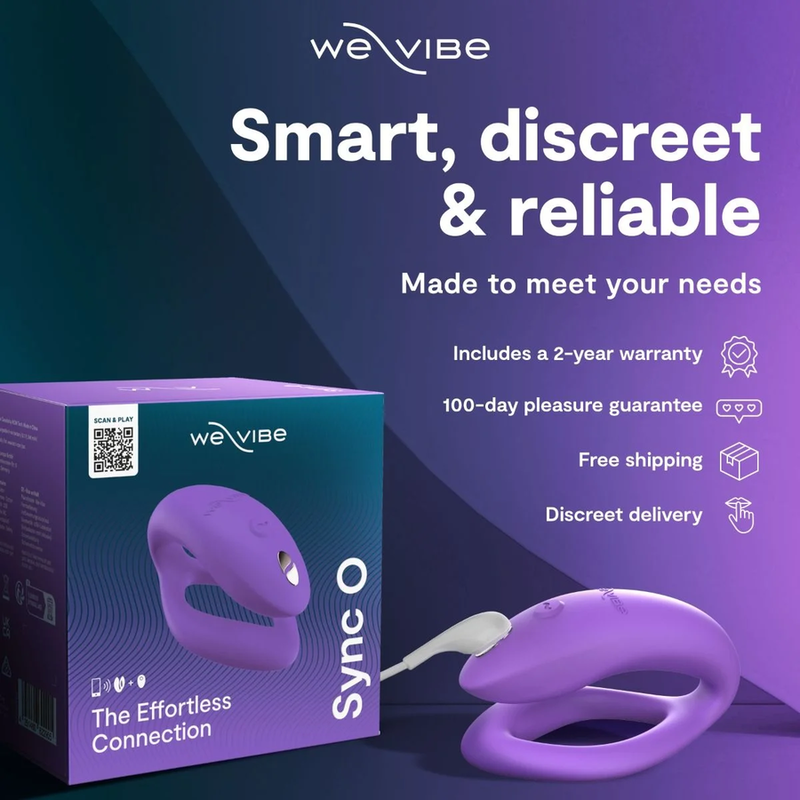 WE-VIBE - SYNC O WRAPPING-STIMULATIONS-PAARVIBRATOR LICHTLILA – Bild 8