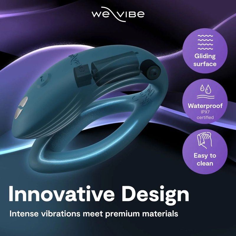 WE-VIBE - SYNC 2 VERSTELLBARER PAARVIBRATOR SAMTGRÜN – Bild 6