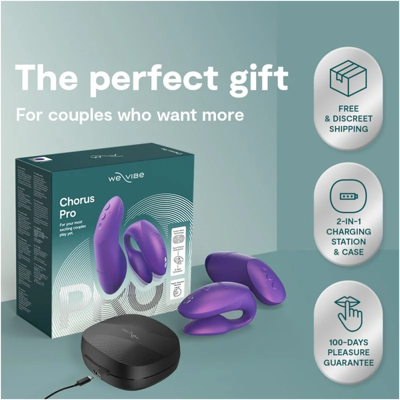 WE-VIBE - CHORUS PRO PREMIUM PAARVIBRATOR COSMIC PURPLE – Bild 10